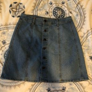 Denim skirt